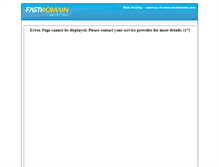 Tablet Screenshot of dm.fastdomain.com